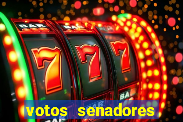 votos senadores impeachment moraes
